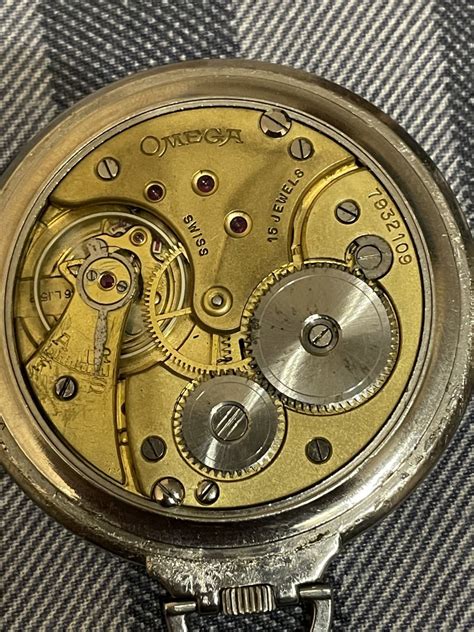 omega pocket watch movement serial numbers|vintage omega pocket watch identification.